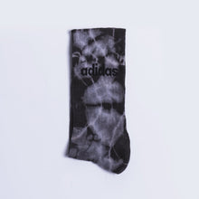 Load image into Gallery viewer, Adidas Tie-Dye Socks - Midnight Black - Inked Grails