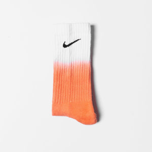 Dip-Dyed Socks - Goldfish Orange - Inked Grails