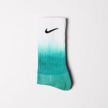 Load image into Gallery viewer, Dip-Dyed Socks - Spearmint Green - Inked Grails