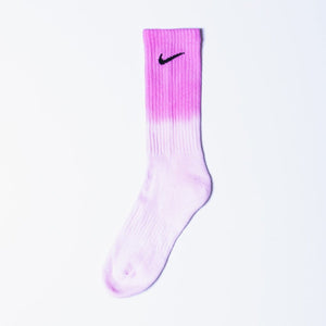 Ombre Dyed Socks - Candy Pink - Inked Grails