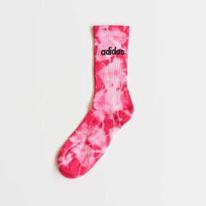 Adidas Tie-Dye Socks - Cherry Bomb - Inked Grails