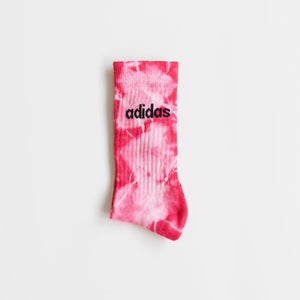 Adidas Tie-Dye Socks - Cherry Bomb - Inked Grails