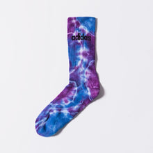 Load image into Gallery viewer, Adidas Tie-Dye Socks - Dark Storm - Inked Grails