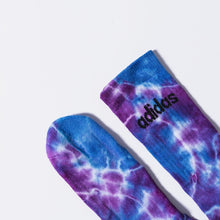 Load image into Gallery viewer, Adidas Tie-Dye Socks - Dark Storm - Inked Grails