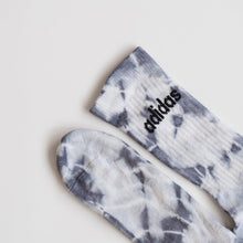 Load image into Gallery viewer, Adidas Tie-Dye Socks - Dolphin Grey - Inked Grails