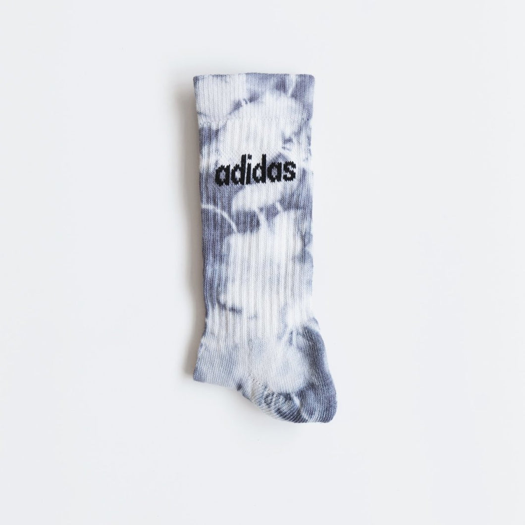 Adidas Tie-Dye Socks - Dolphin Grey - Inked Grails