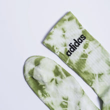 Load image into Gallery viewer, Adidas Tie-Dye Socks - Frog Green - Inked Grails