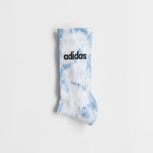 Load image into Gallery viewer, Adidas Tie-Dye Socks - Sky Blue - Inked Grails