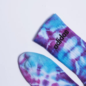 Adidas Tie-Dye Socks - Tango Ice Blast - Inked Grails