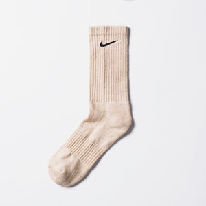 Custom Overdyed Socks - Desert Sand - Inked Grails