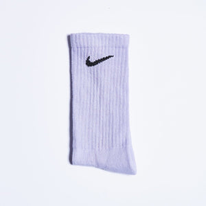 Custom Overdyed Socks - Parma Violet - Inked Grails