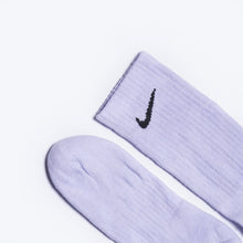 Load image into Gallery viewer, Custom Overdyed Socks - Parma Violet - Inked Grails