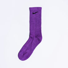 Load image into Gallery viewer, Custom Overdyed Socks - Purple Rain - Inked Grails