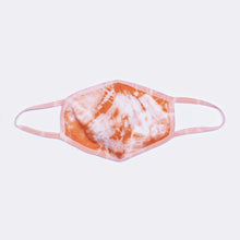 Load image into Gallery viewer, Custom Tie-Dye Face Mask - Goldfish Orange - Inked Grails