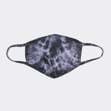 Load image into Gallery viewer, Custom Tie-Dye Face Mask - Midnight Black - Inked Grails