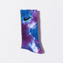 Load image into Gallery viewer, Custom Tie-Dye Socks - Dark Storm - Inked Grails
