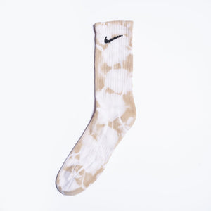 Custom Tie-Dye Socks - Desert Sand - Inked Grails