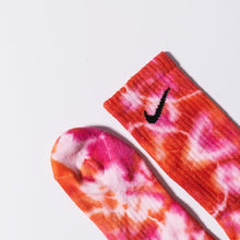 Load image into Gallery viewer, Custom Tie-Dye Socks - Fireball - Inked Grails