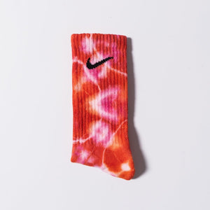 Custom Tie-Dye Socks - Fireball - Inked Grails