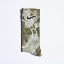 Load image into Gallery viewer, Custom Tie-Dye Socks - Forest Green - Inked Grails