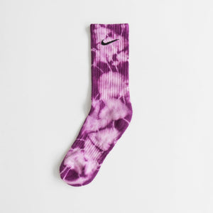 Custom Tie-Dye Socks - Grape Soda - Inked Grails