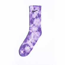 Load image into Gallery viewer, Custom Tie-Dye Socks - Purple Rain - Inked Grails