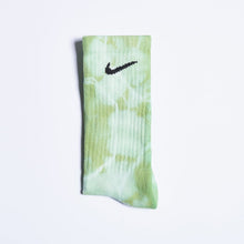 Load image into Gallery viewer, Custom Tie-Dye Socks - Tropical Green - Inked Grails