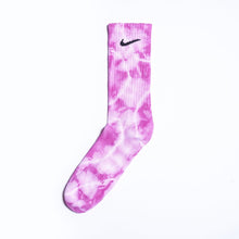 Load image into Gallery viewer, Custom Tie-Dye Socks - Vivid Pink - Inked Grails