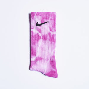 Custom Tie-Dye Socks - Vivid Pink - Inked Grails