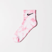Load image into Gallery viewer, Custom Tie-dyed Ankle Socks - Candy Floss - Inked Grails