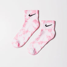 Load image into Gallery viewer, Custom Tie-dyed Ankle Socks - Candy Floss - Inked Grails