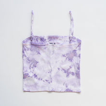 Load image into Gallery viewer, Custom Tie-Dyed Cami Top - Parma Violet - Inked Grails