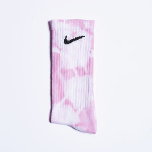 Custom Tie-dyed Socks - Candy Floss - Inked Grails