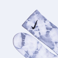Load image into Gallery viewer, Custom Tie-dyed Socks - Dolphin Grey - Inked Grails