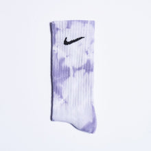 Load image into Gallery viewer, Custom Tie-dyed Socks - Parma Violet - Inked Grails