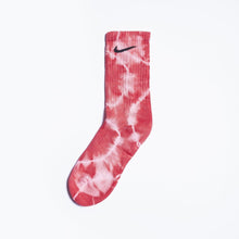 Load image into Gallery viewer, Custom Tie-dyed Socks - Strawberries and Cream - Inked Grails