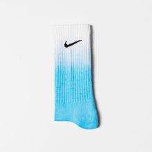 Load image into Gallery viewer, Dip-Dyed Socks - Electric Blue - Inked Grails