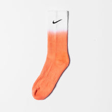Load image into Gallery viewer, Dip-Dyed Socks - Goldfish Orange - Inked Grails