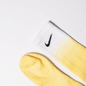 Dip-Dyed Socks - Sherbert Lemon - Inked Grails