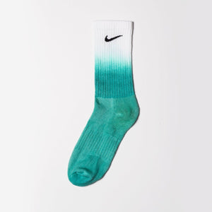 Dip-Dyed Socks - Spearmint Green - Inked Grails