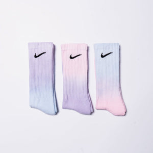 Ombre Dyed Socks 3 Pair Pack - Inked Grails