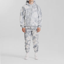 Load image into Gallery viewer, Tie-Dye Hoodie - Dolphin Grey - Inked Grails