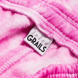 Tie-Dye Sweat Pants - Vivid Pink - Inked Grails